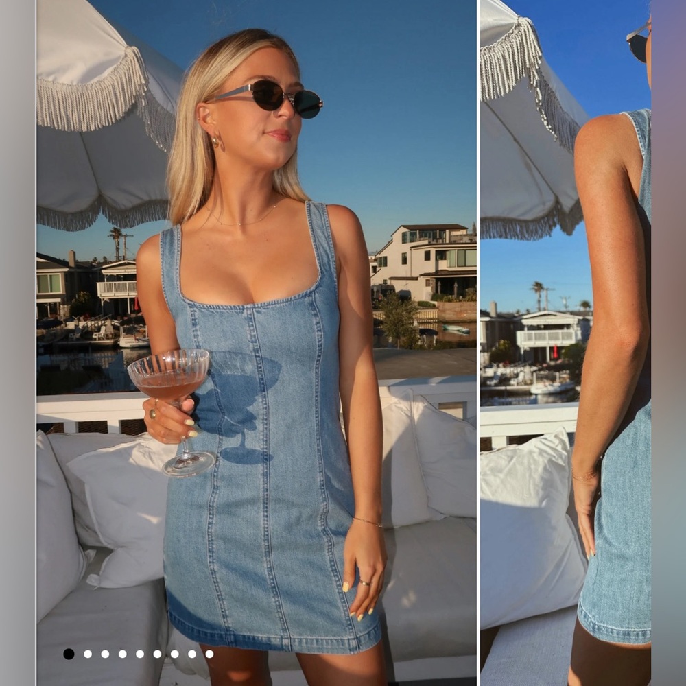 Show me your MuMu denim dress